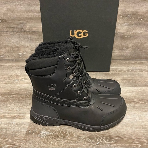 UGG Other - UGG | Men’s Felton Waterproof Snow Boots Black Size 9 NEW